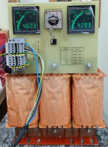 Three Phase Isolation Transformer with metering